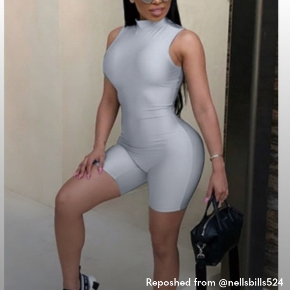 Sexy Sleeveless Skinny Romper